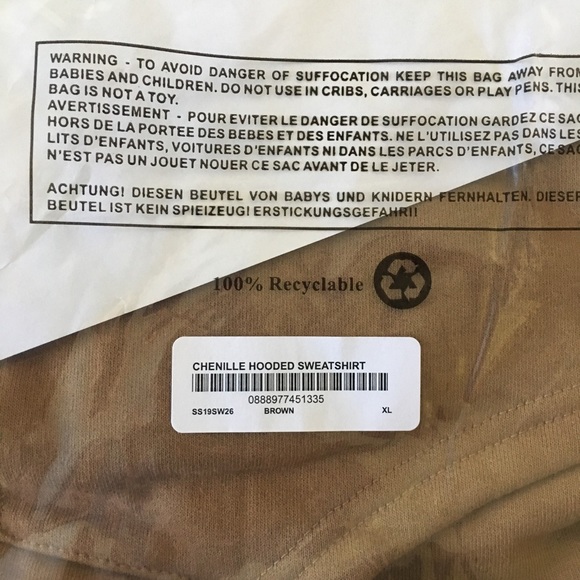 Supreme Chenille Hoodie - Picture 2 of 3